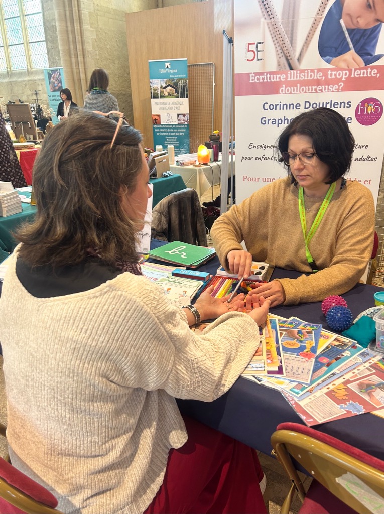 photo activite Corinne Dourlens Graphopédagogue
