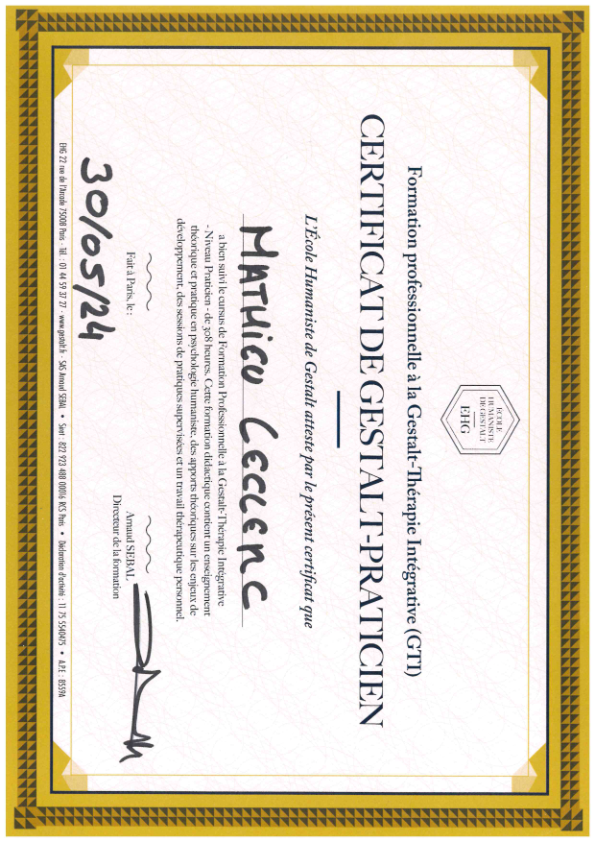 photo diplome Mathieu Leclerc