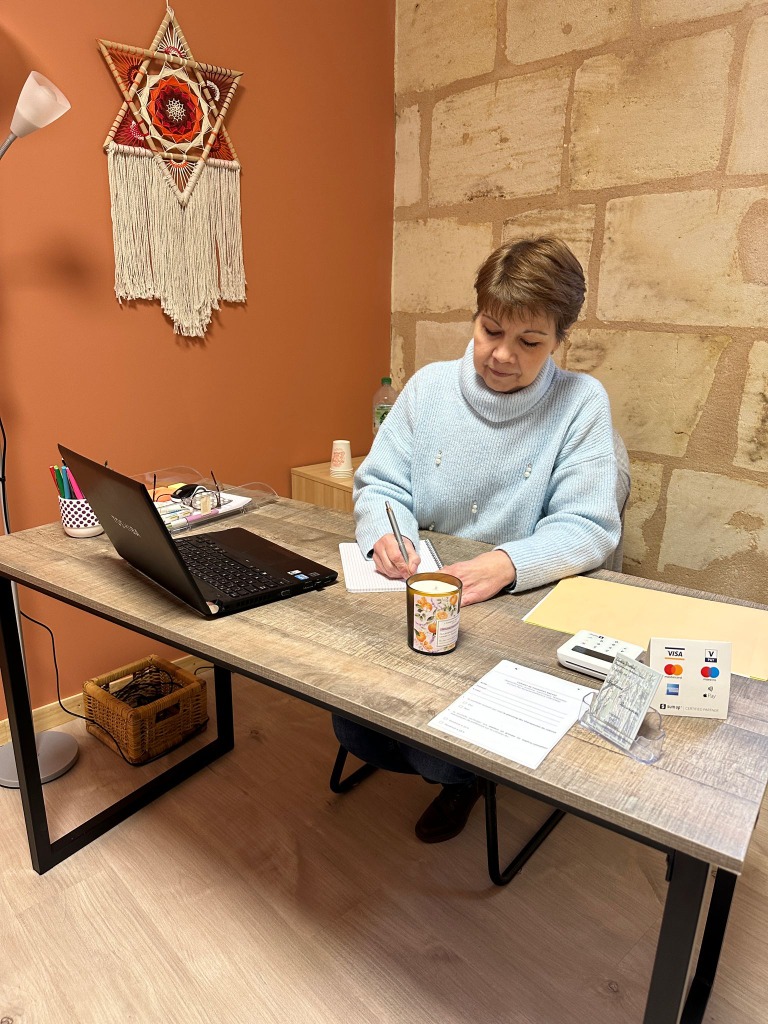 photo seance Joelle Dothée - Hypnose et Ressources