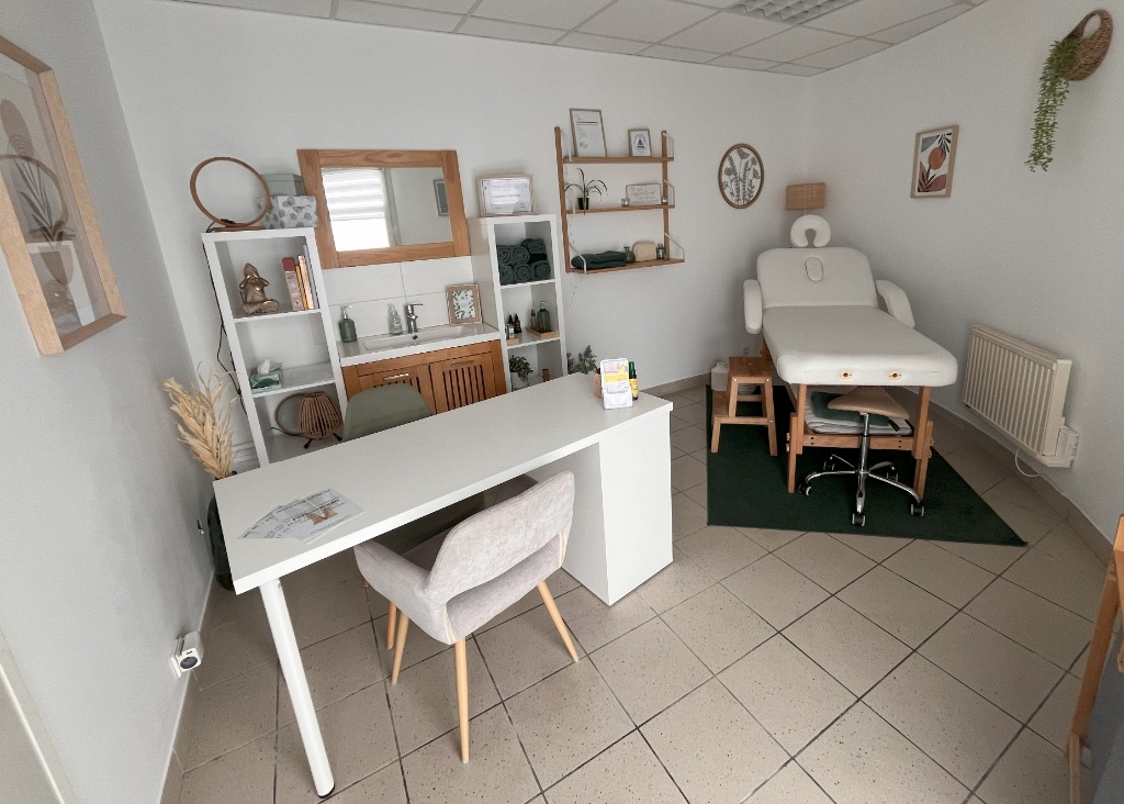 photo seance Jennifer Gagnaire | Réflexologie Intégrative