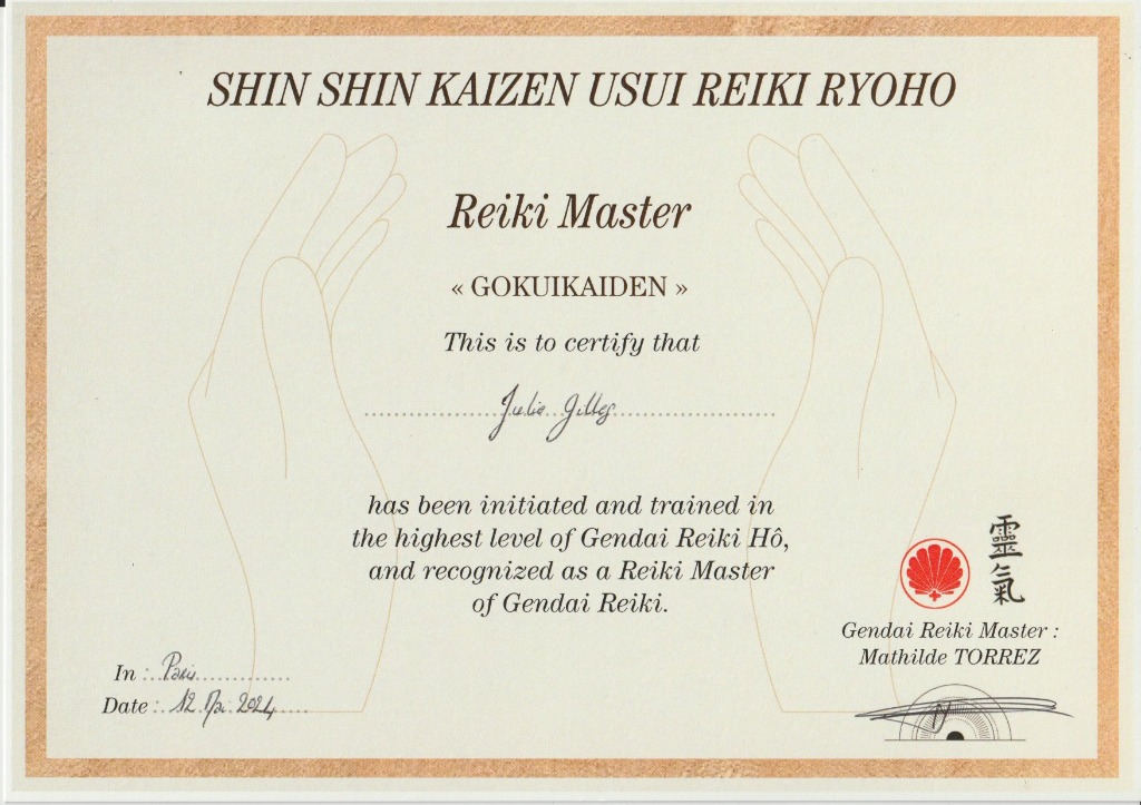 photo diplome Julie Gilles