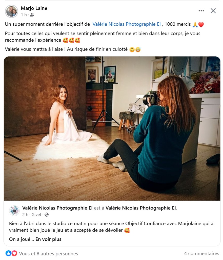 photo seance Valerie Nicolas Photographie