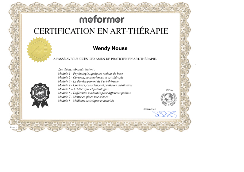 photo diplome Wendy Nouse