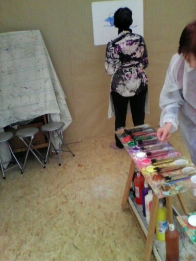 photo seance GENEVIEVE AMOURIAUX