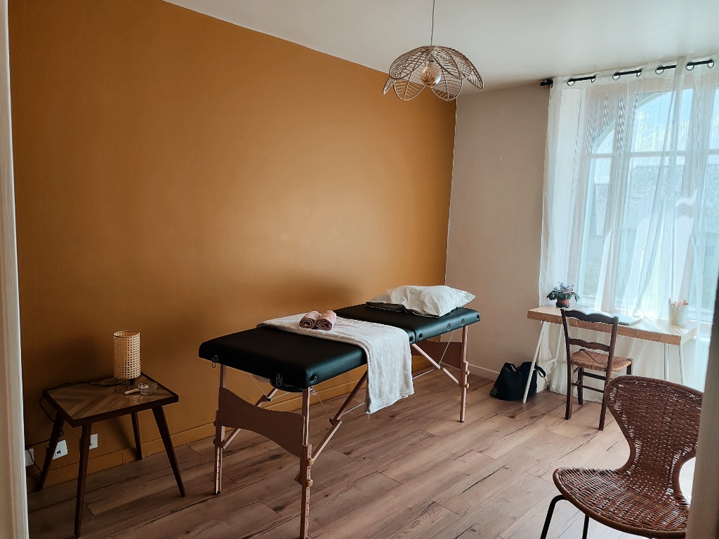 photo cabinet Mélanie Moguen Réflexologue, drainage lymphatique