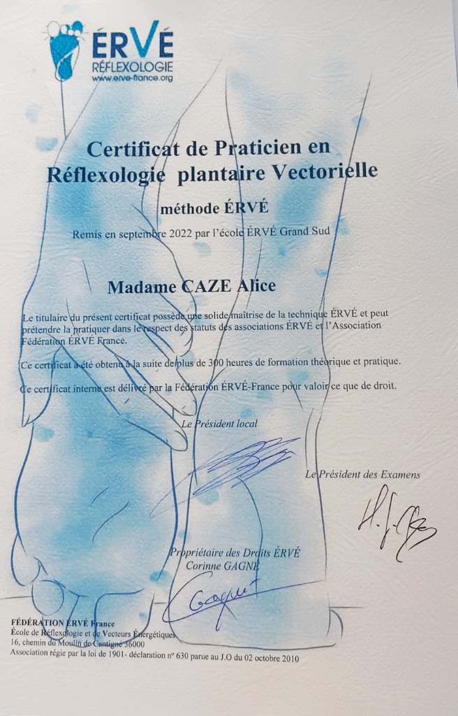 photo diplome Alice Caze