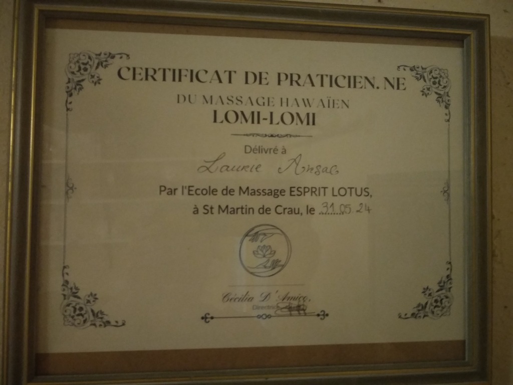 photo diplome Laurie Arsac