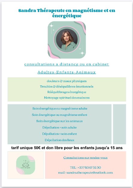 photo activite Sandra PANI