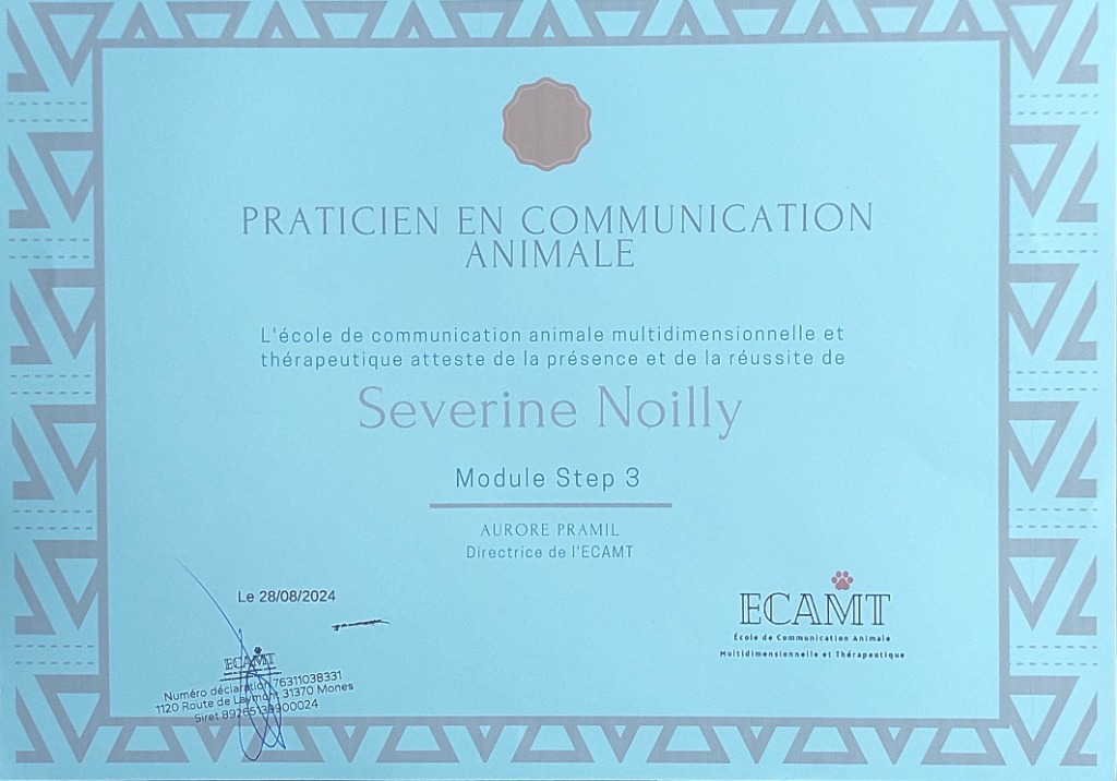 photo diplome Séverine NOILLY - Les jardins d’Adalayah