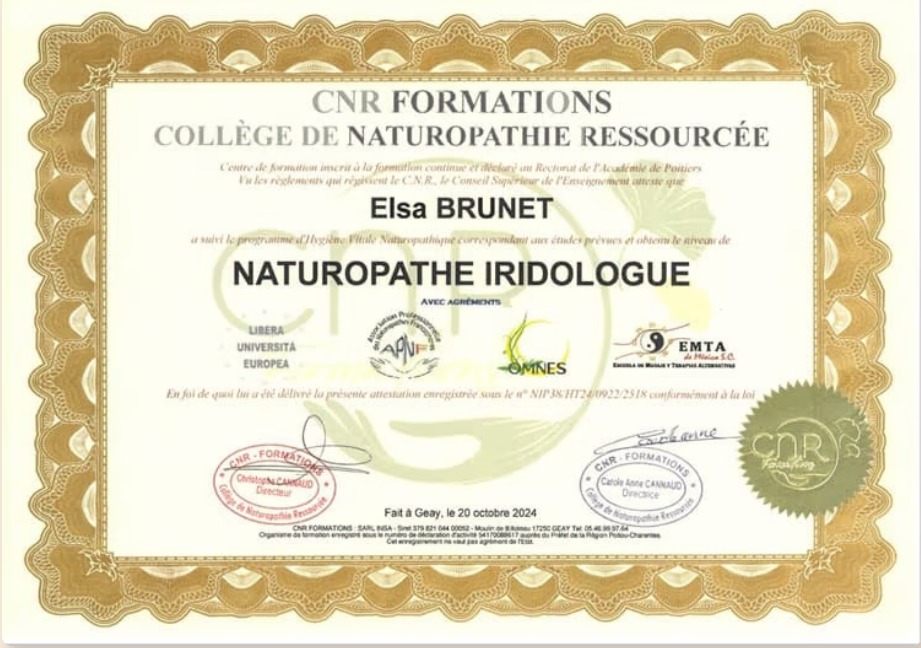 photo diplome Brunet elsa