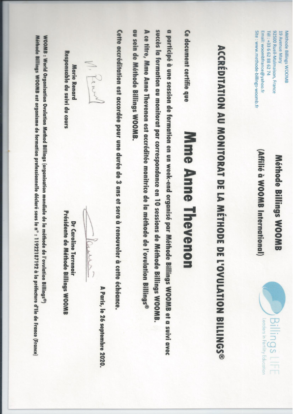 photo diplome Anne Thevenon