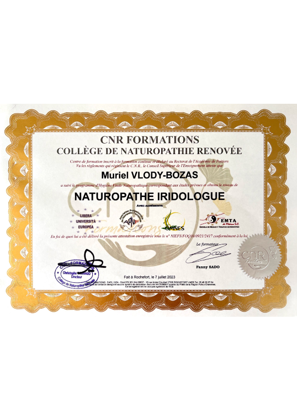 photo diplome Muriel VLODY