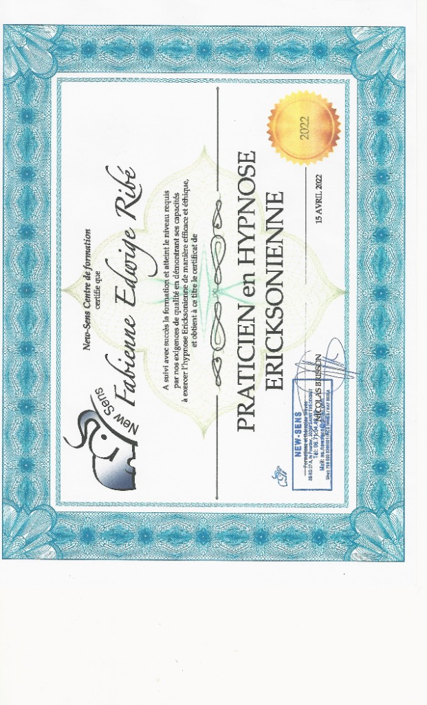 photo diplome Ribe Fabienne 