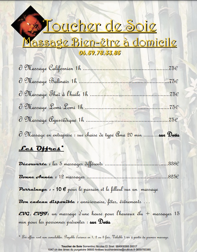 photo cabinet Toucher de soie