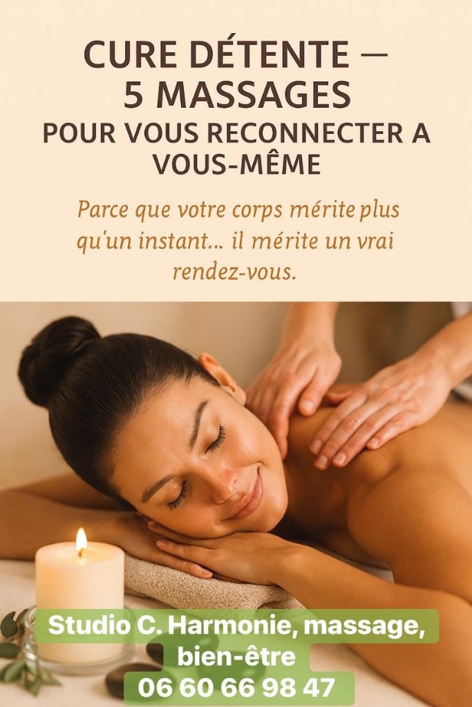 photo activite Studio C. Harmonie, massage, bien-être.