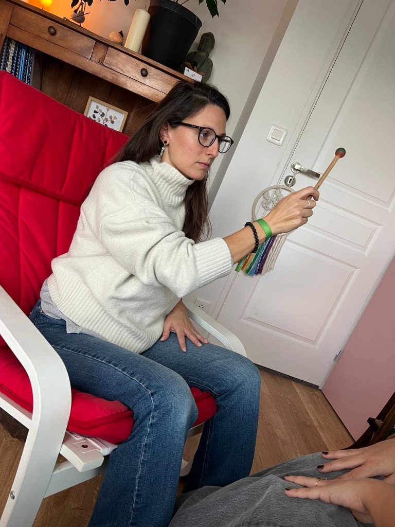 photo seance Amandine Hypnose