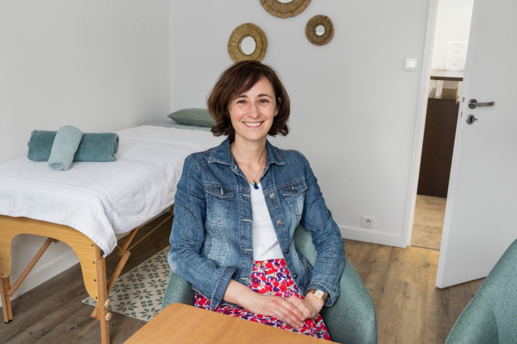 photo portrait Marie Pierre Brunie - Naturopathie Réflexologie