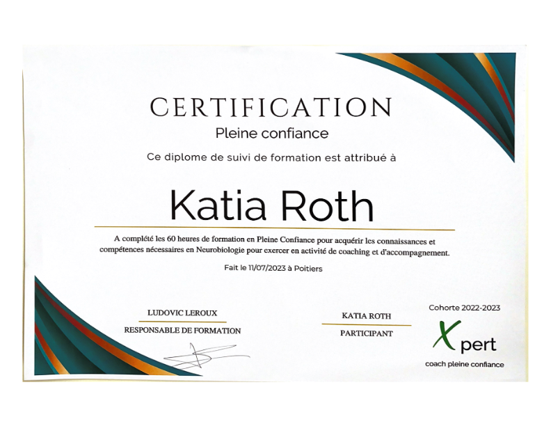 photo diplome Katia ROTH