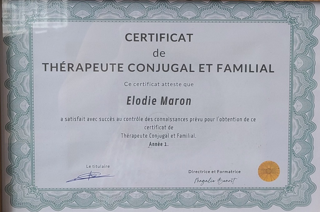 photo diplome Elodie Maron