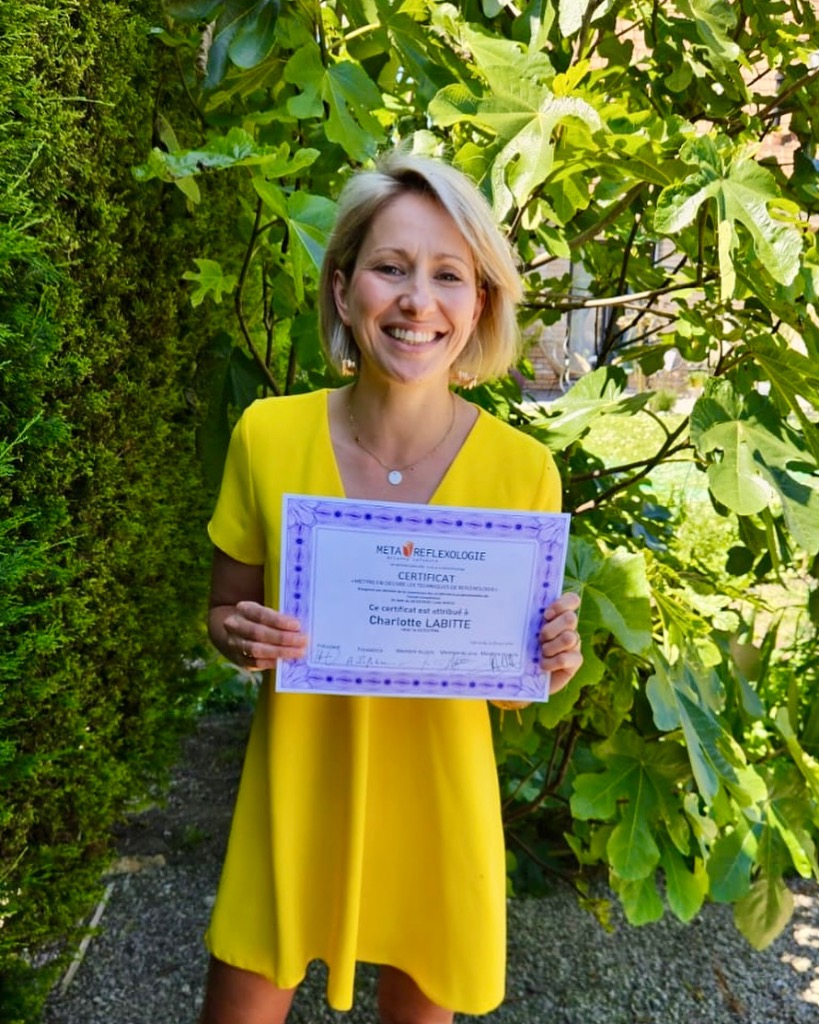 photo diplome Charlotte Naturally