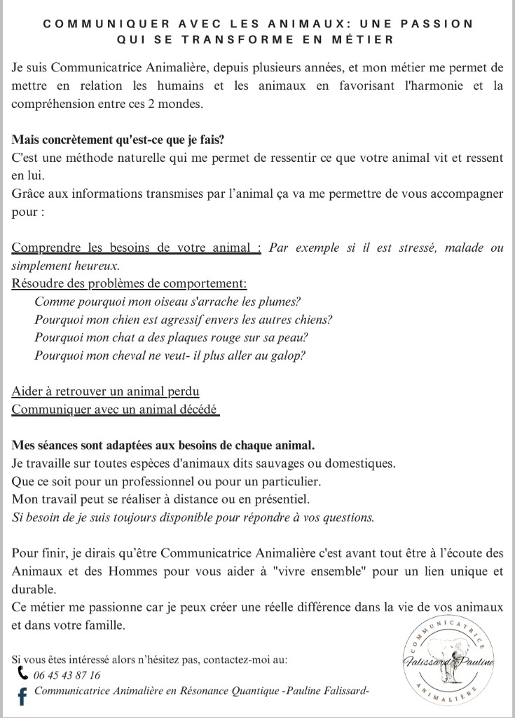 photo activite Pauline Falissard 