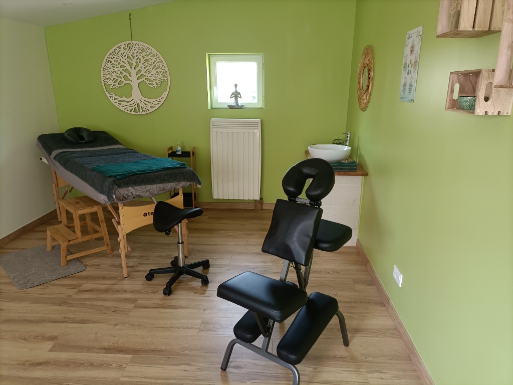 photo cabinet Karine Roussel "Réflexologie et bien-être"