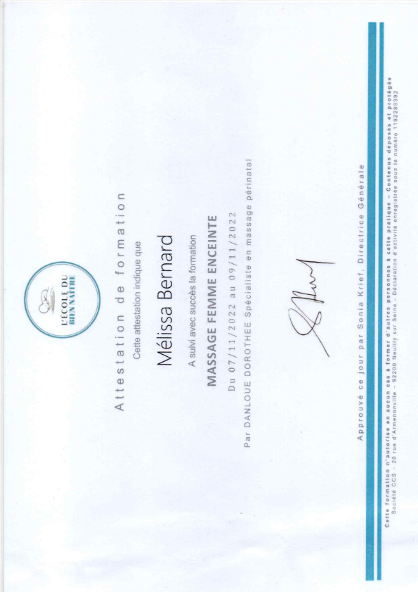 photo diplome Bien naitre aux mondes...