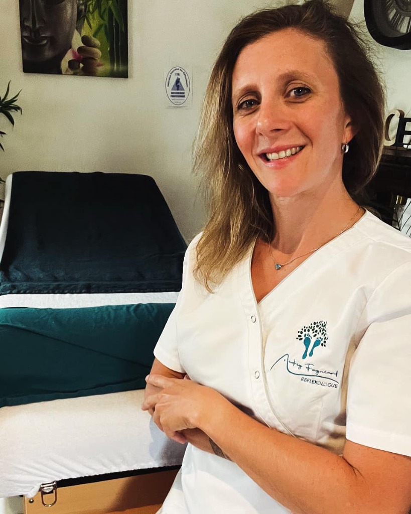 photo portrait Audrey FAGNIARD réflexologue RNCP