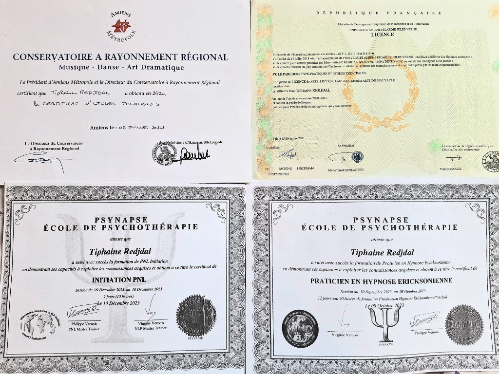 photo diplome Tiphaine Redjdal