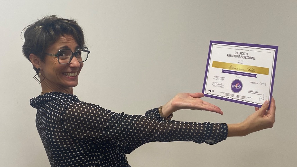 photo diplome Marie-Laure Balette