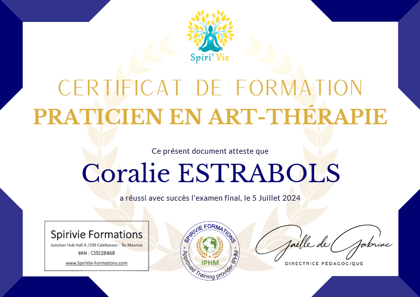 photo diplome Arterrapia