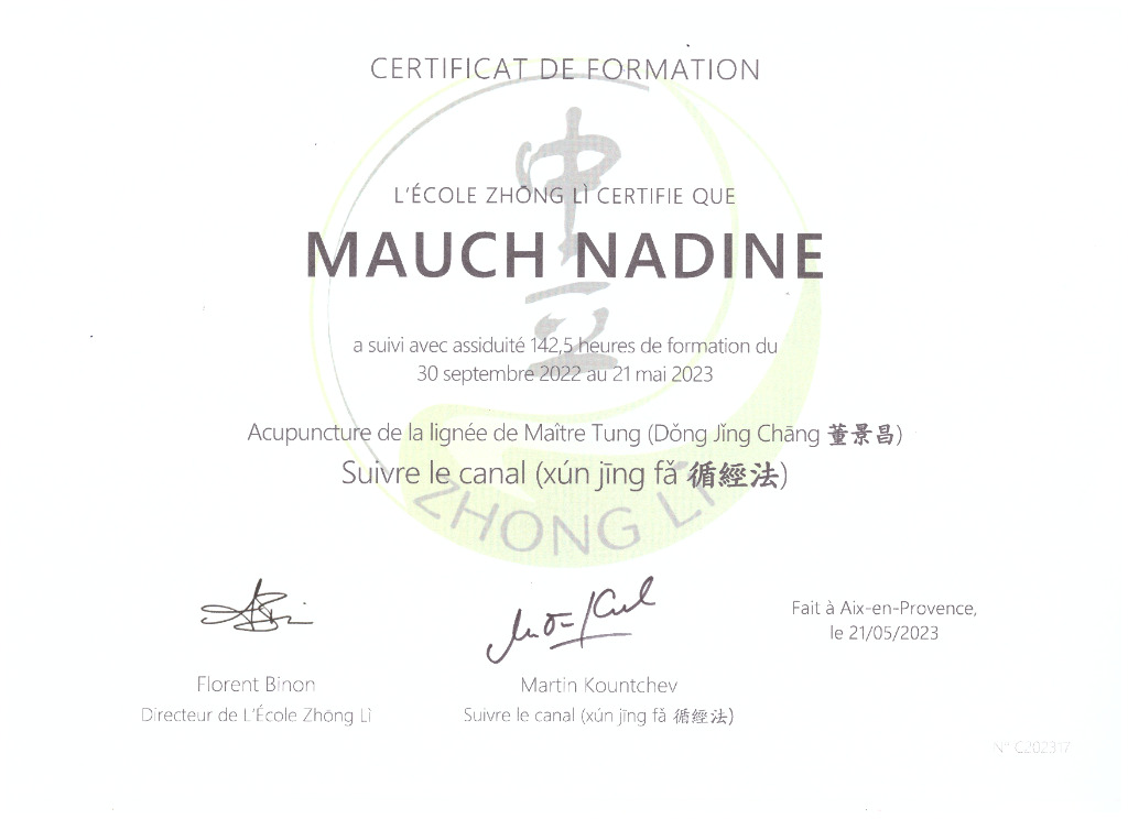 photo diplome Nadine Mauch