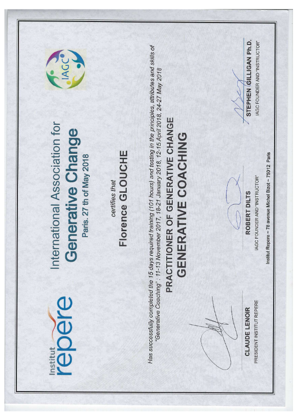 photo diplome Florence Glouche