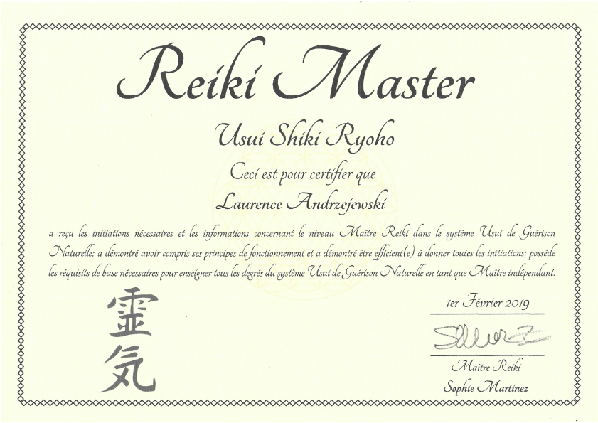 photo diplome Laurence Andrzejewski