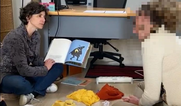 photo seance HELENE BLAESS HANOT