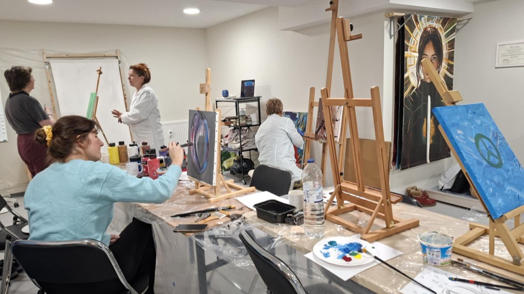 photo seance La Palette des Anges - Aurélie Mouchon