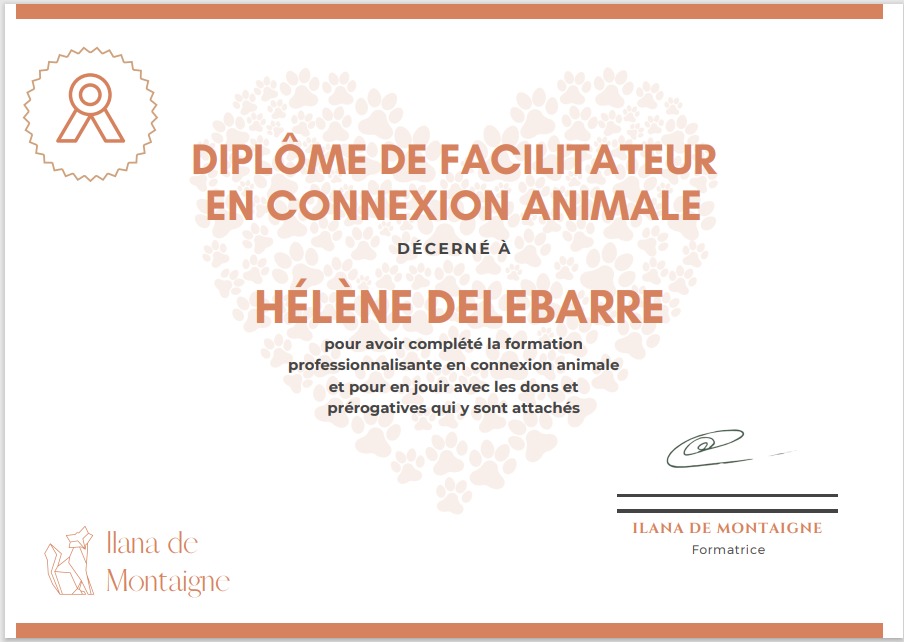 photo diplome Hélène et les Energies Delebarre