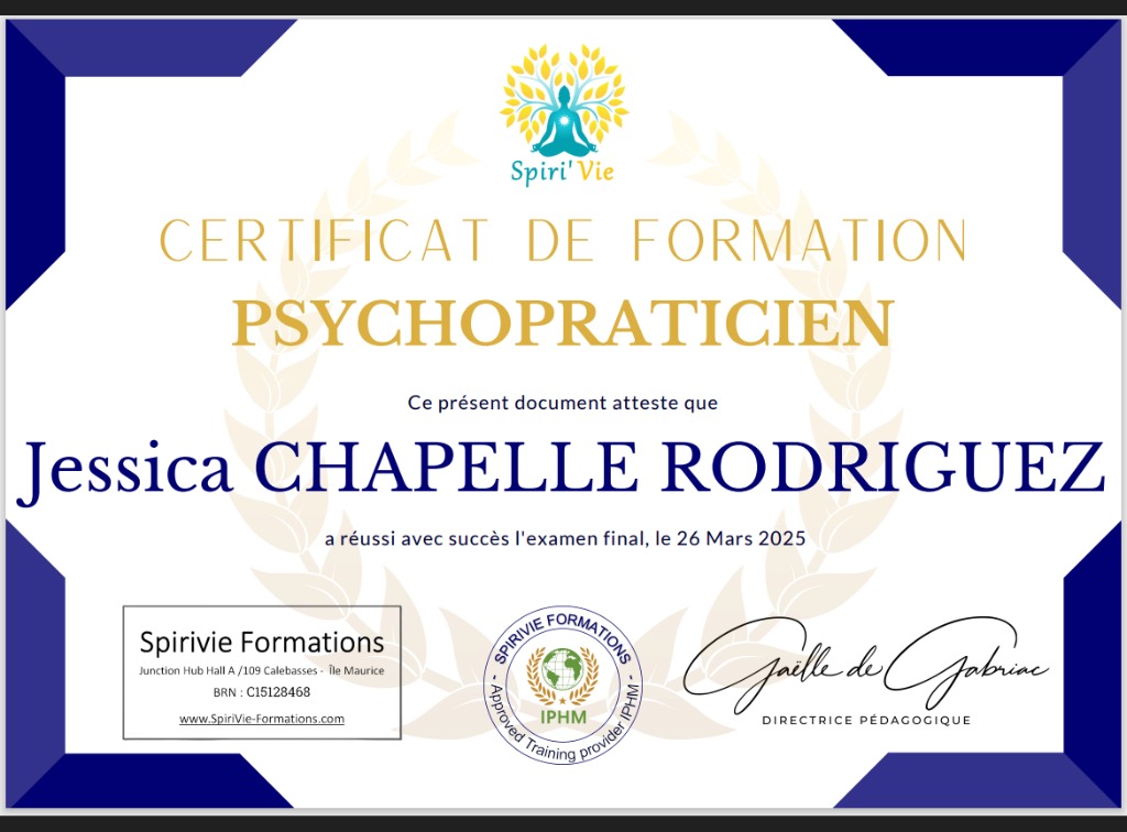 photo diplome LIBRE & EQUILIBRE