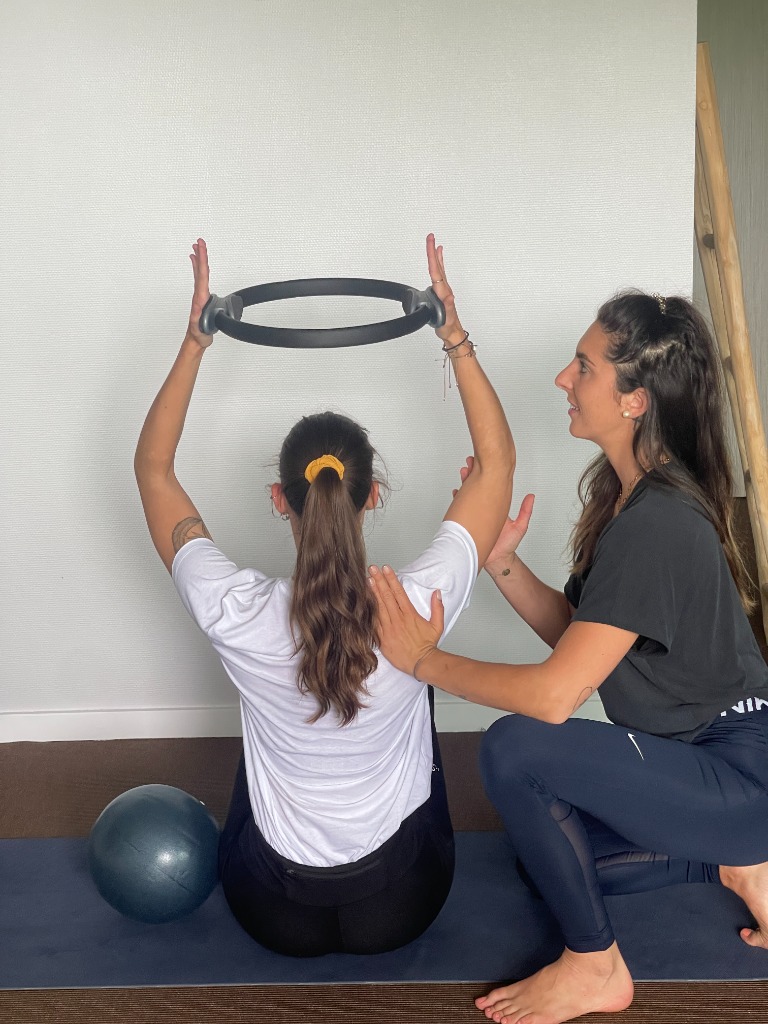 photo seance Sandra Guignot - Nutrisportsanté