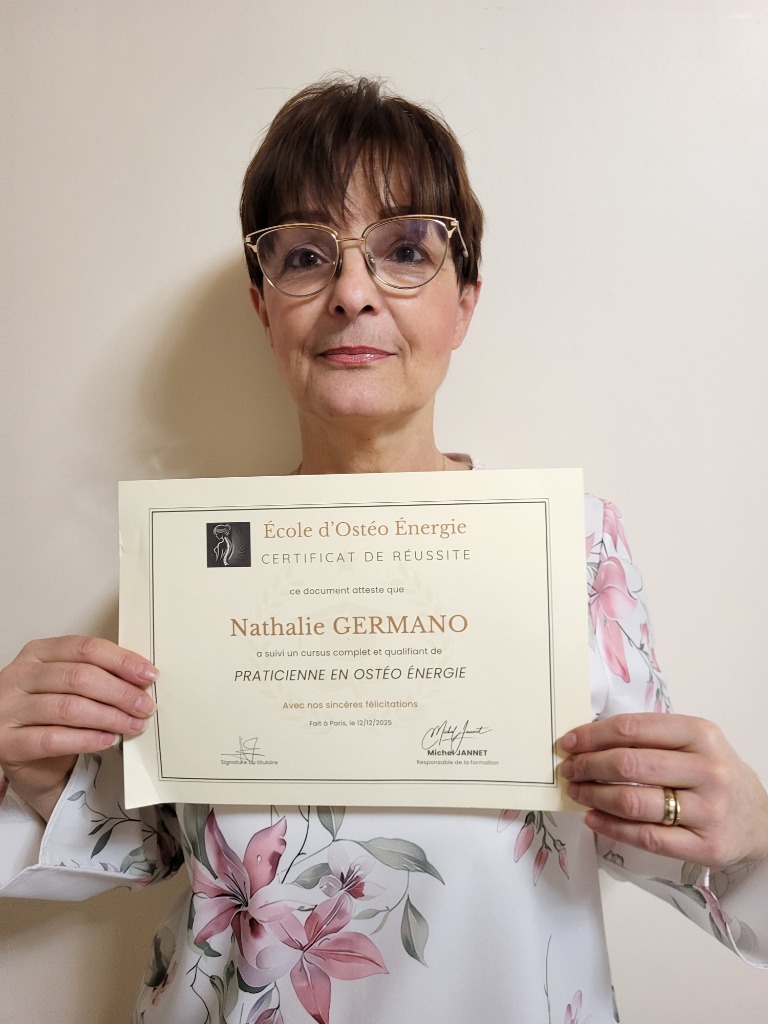photo diplome Nathalie Germano