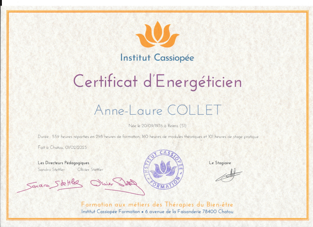 photo diplome L’énergie au naturel