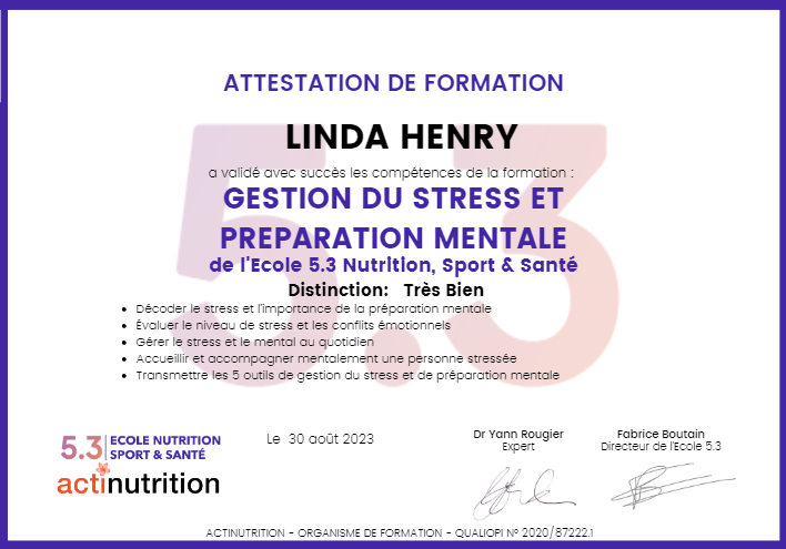 photo diplome Linda Henry