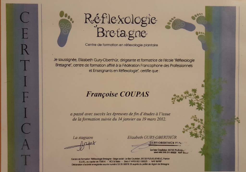 photo diplome NYMPHÉA 