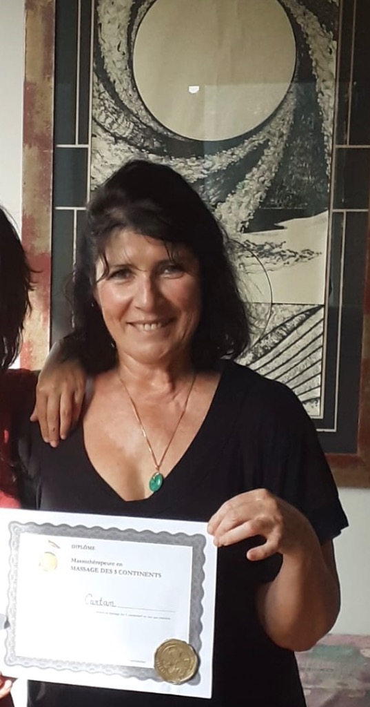 photo diplome Joëlle Cartan