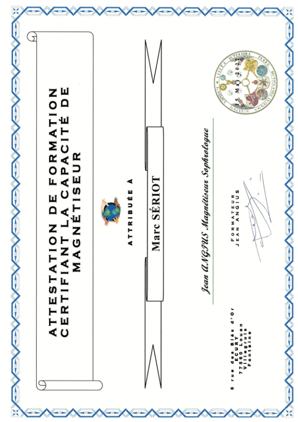 photo diplome Marc SERIOT