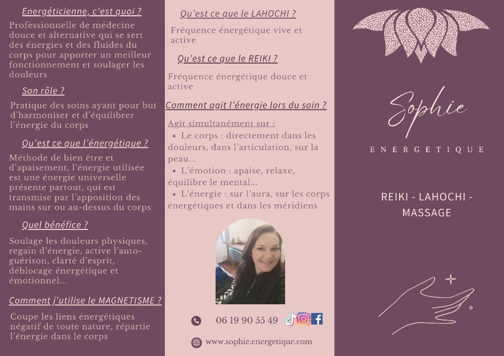 photo seance Sophie Energétique