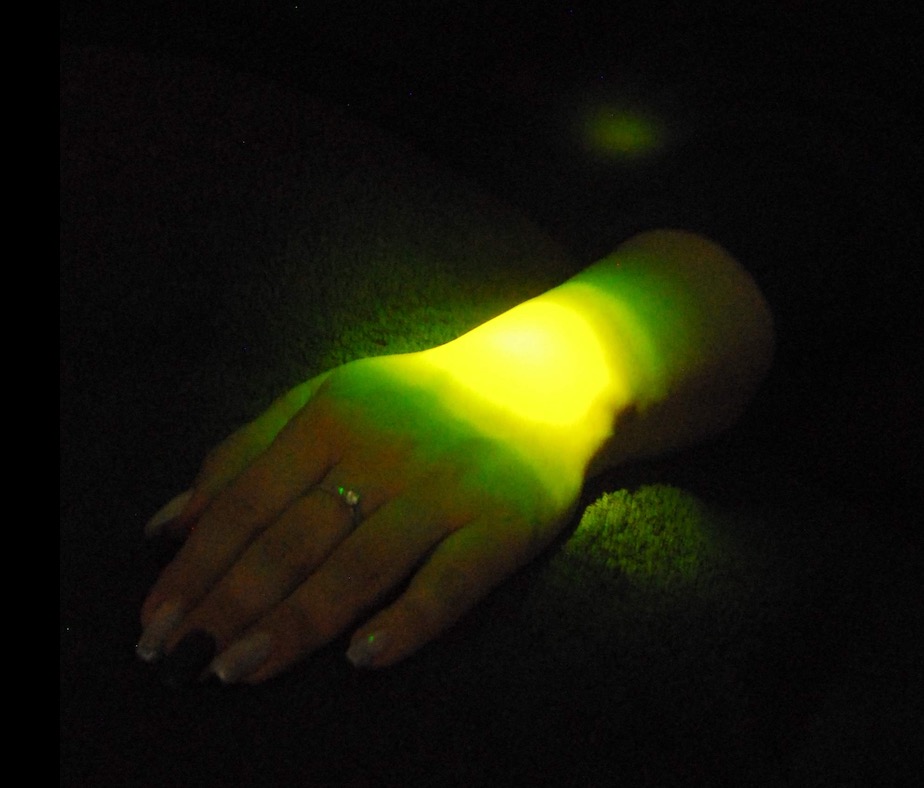 photo seance Vincent Grangeat Chromatothérapie