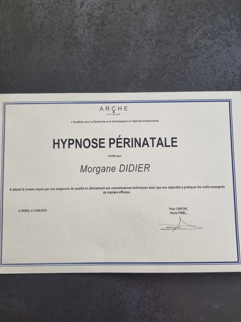photo diplome Morgane DIDIER