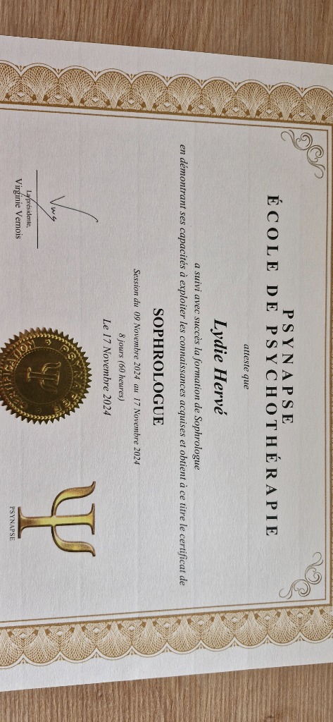 photo seance Lydie Hervé