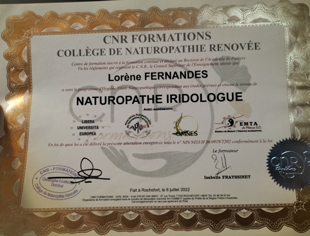 photo diplome Lorene Fernandes 